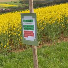 Jagdfreies Grundstück Udo Dautermann Schild